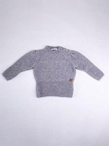 BAMBOOM Maglioncino maniche a sbuffo - 32631 - grigio chiaro