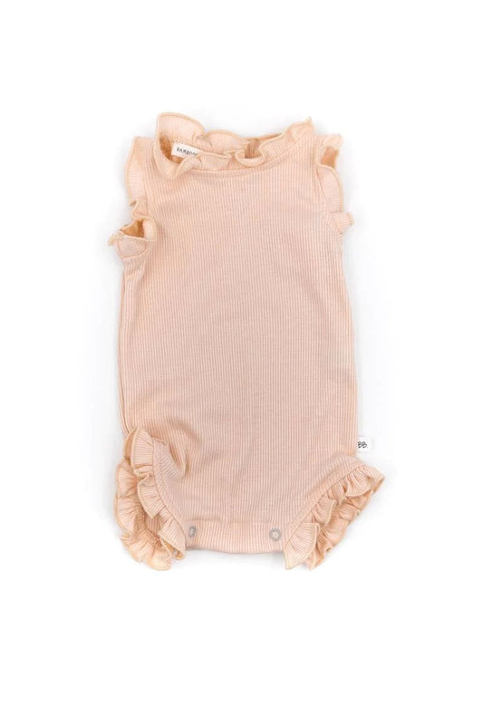 BAMBOOM Pagliaccetto bimba bordi volant - 420 - Rosa Chiaro 338