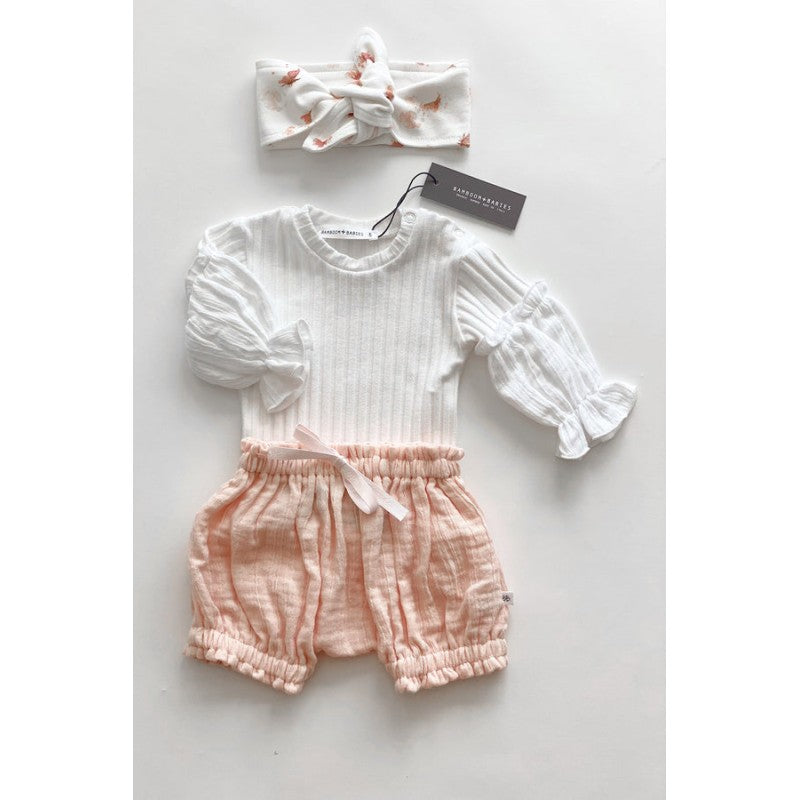 BAMBOOM Pantaloncino corto Volant bimba - 342 - Rosa