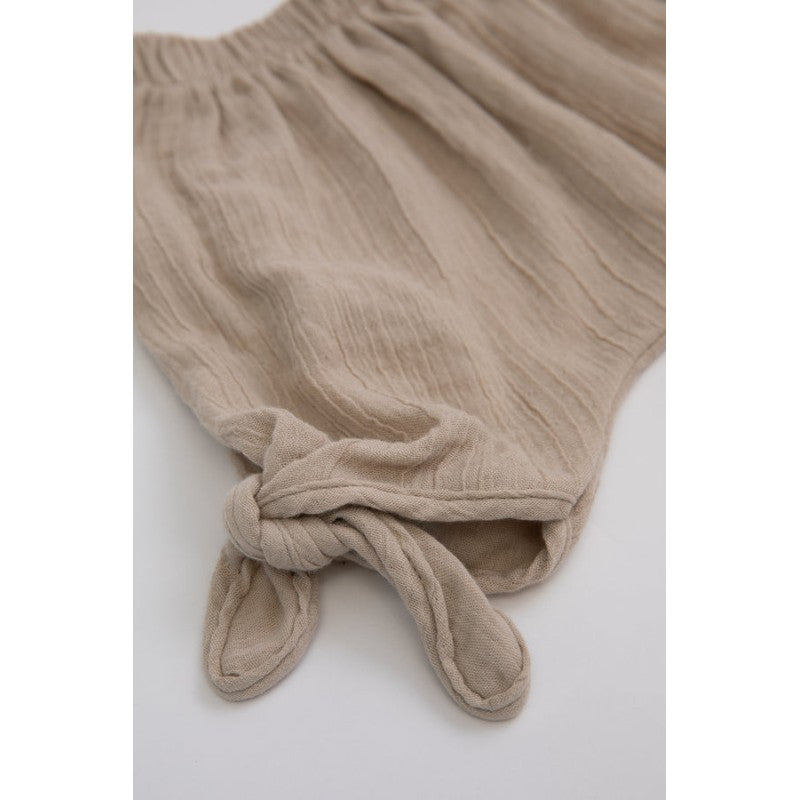 BAMBOOM Pantalone lungo con Fiocco bimba - 343 - Cammello