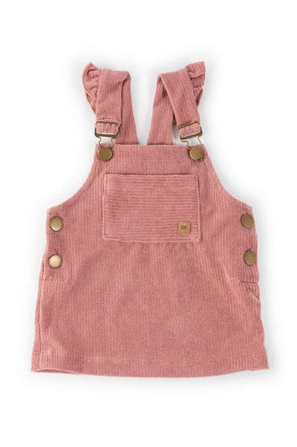 BAMBOOM Salopette Bimba - 30866 - Rosa antico scuro