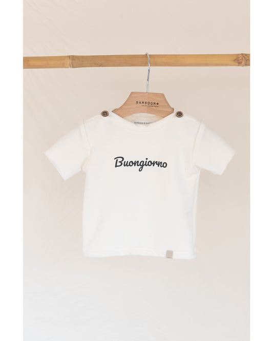 BAMBOOM T-shirt a maniche corte con stampa - offwhite - 500PE