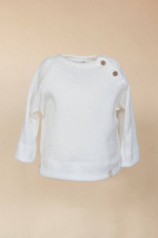 BAMBOOM Tshirt apertura raglan - 705 - Offwhite 111