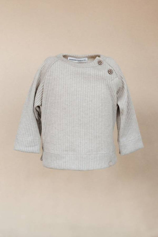 BAMBOOM Tshirt apertura raglan - 705 - Sand 10