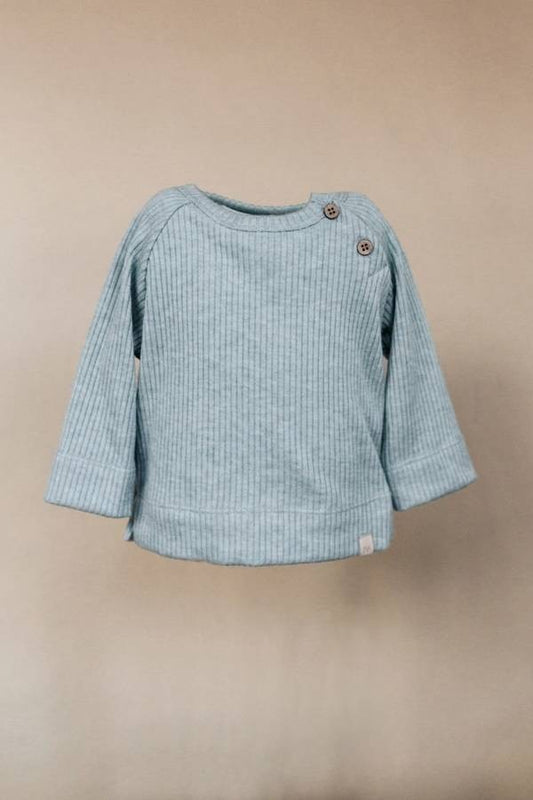 BAMBOOM Tshirt apertura raglan - 705 - Soft Petrol 24