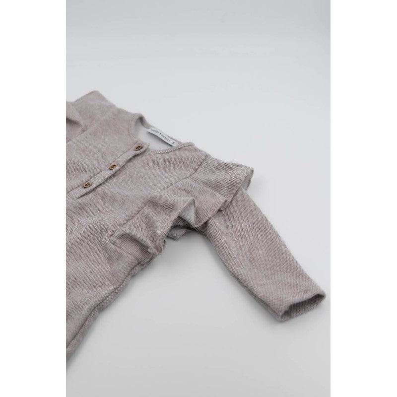 BAMBOOM Tuta spalle volant - 377 - Sabbia 09