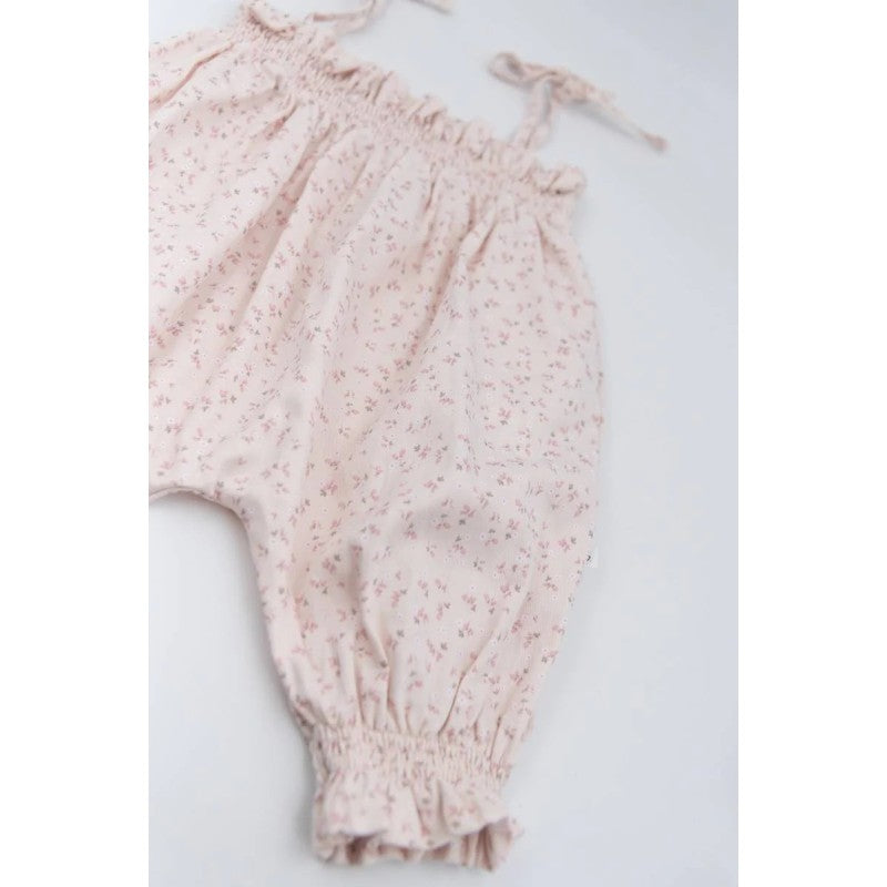 BAMBOOM Tutina bimba con lacci spalle - 417PE - Spring Rosa 85