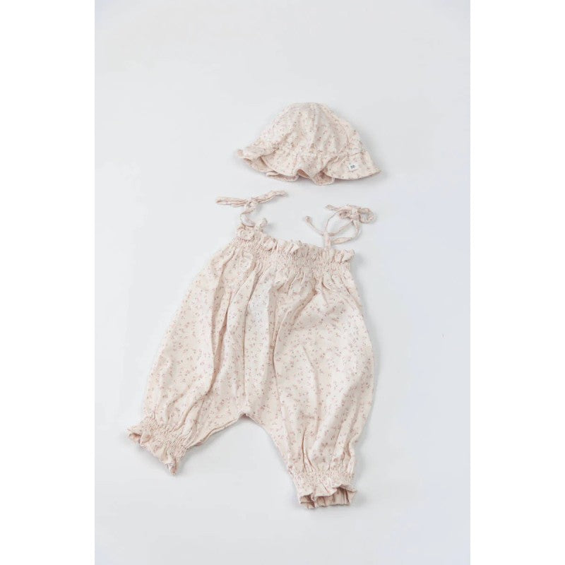 BAMBOOM Tutina bimba con lacci spalle - 417PE - Spring Rosa 85