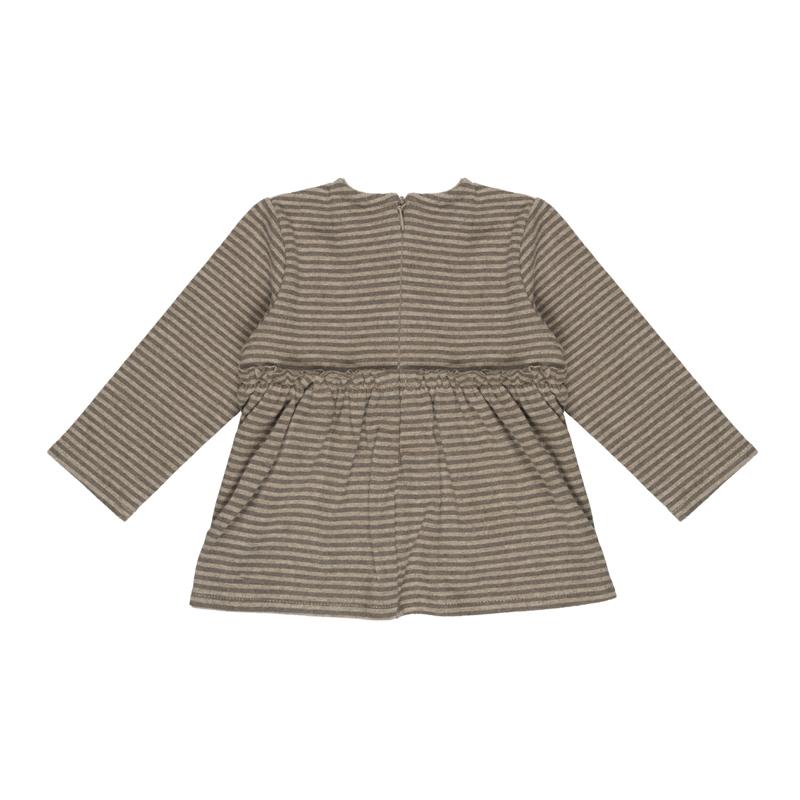 Nanan Studio - Blusa Rigata Tortora - SA0260