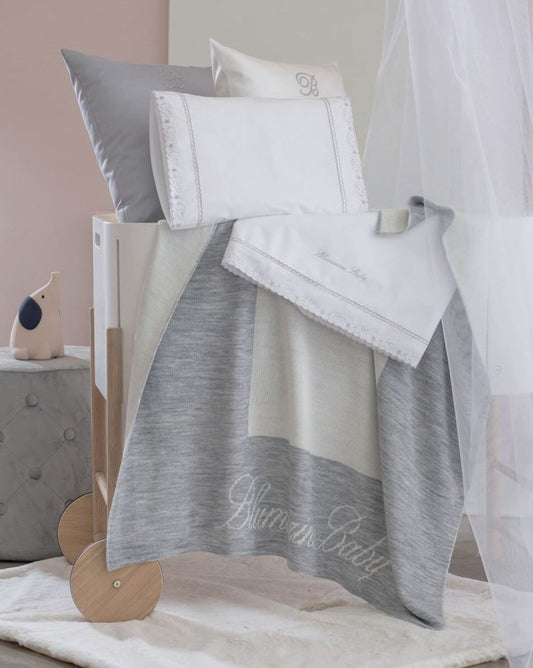 Blumarine COPERTINA Culla / Carrozzina Myrtilla 101040171 colore Grigio