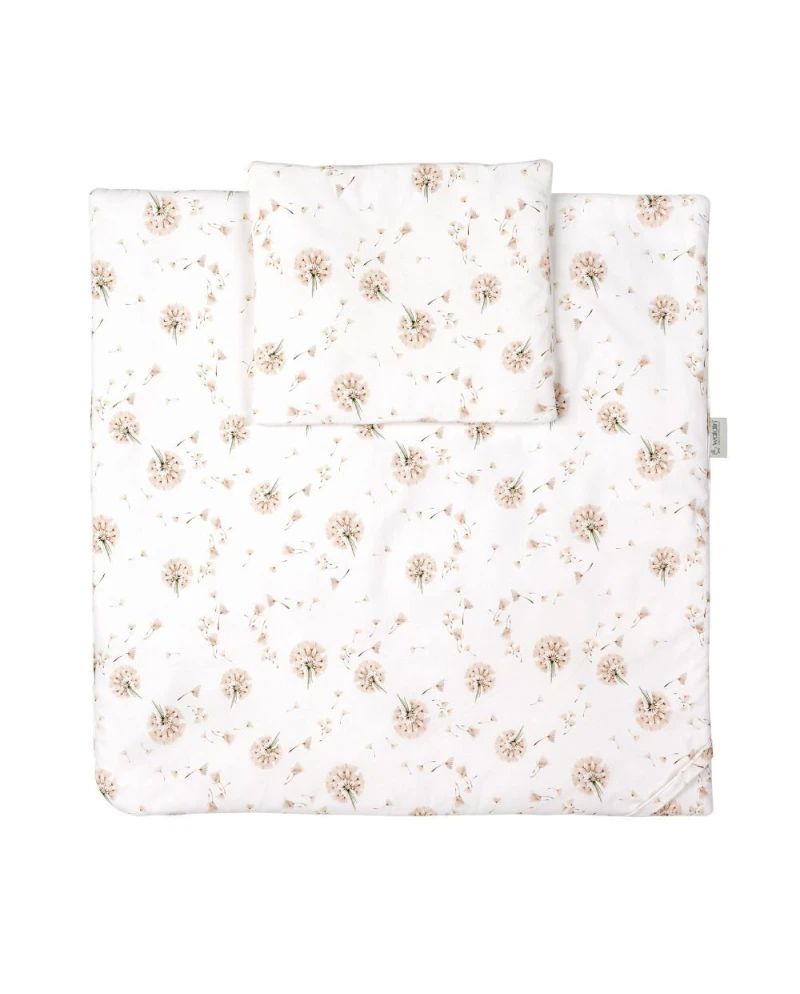 WALDIN Copertina avvolgente CULLA - Set 2in1 con trapunta e cuscino – Soffioni