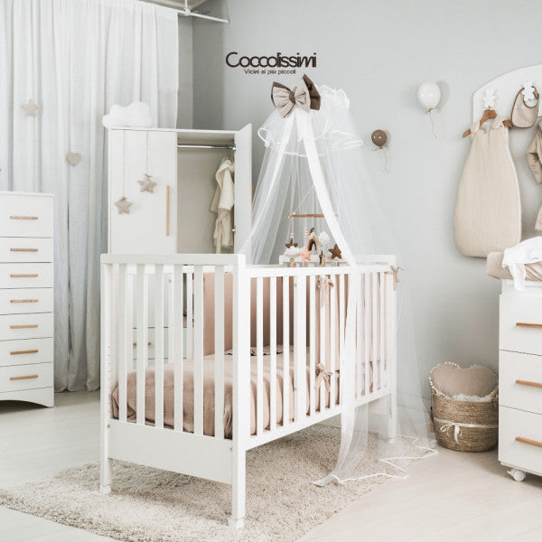 Coccolissimi Lettino EVOLUTIVO Dreamy bianco