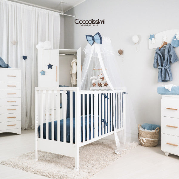 COCCOLISSIMI - Lettino EVOLUTIVO Dreamy bianco