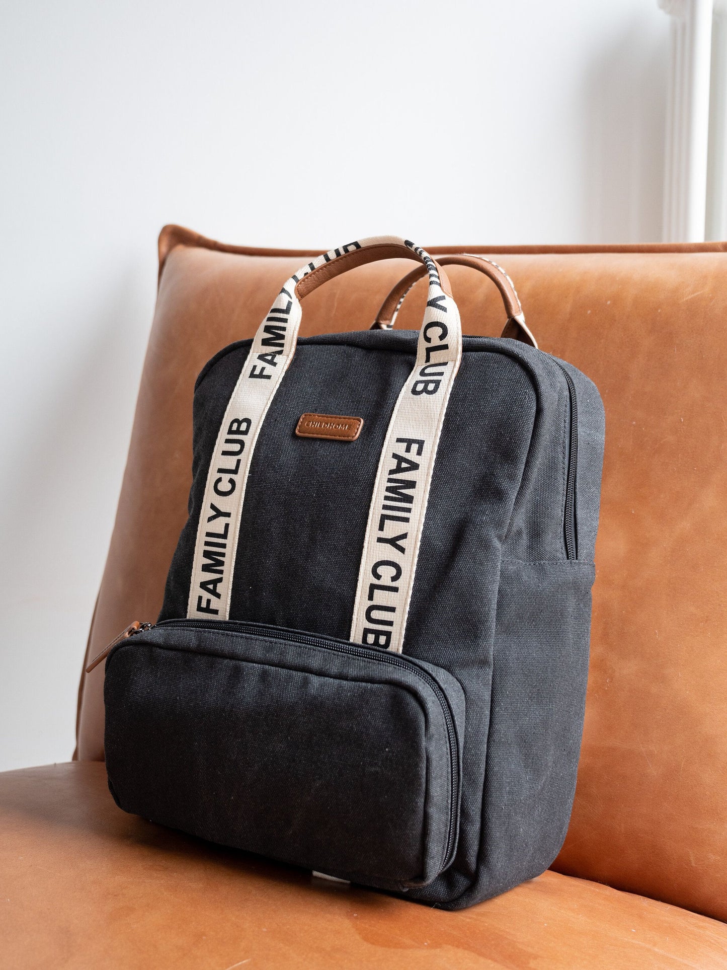 CHILDHOME Family Club zaino Signature Canvas black