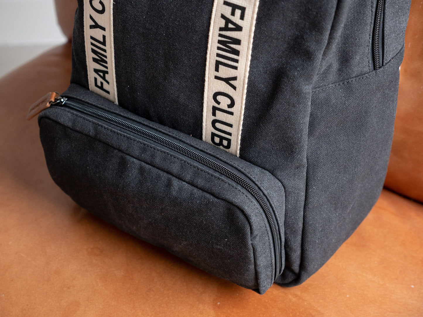 CHILDHOME Family Club zaino Signature Canvas black