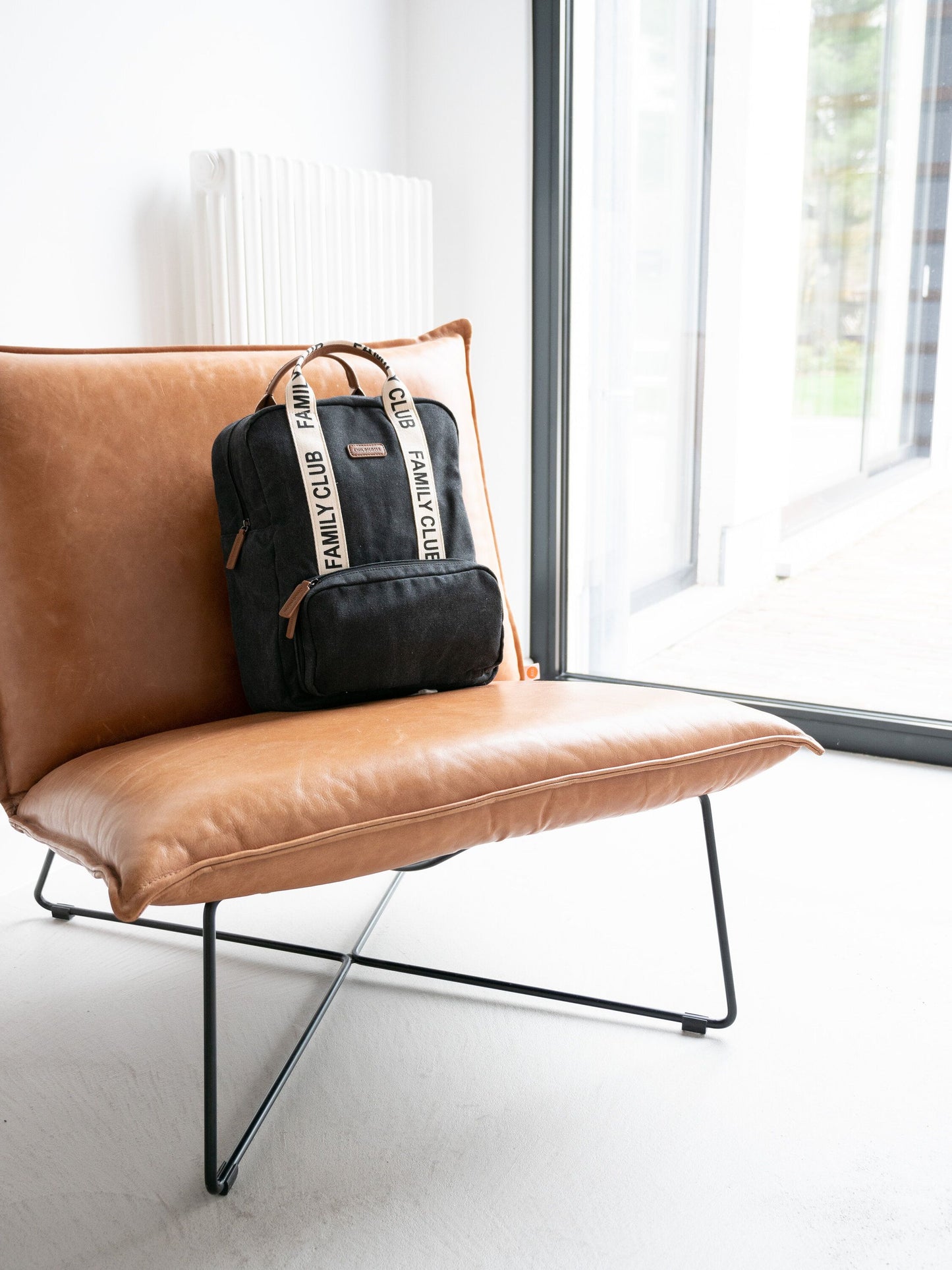 CHILDHOME Family Club zaino Signature Canvas black