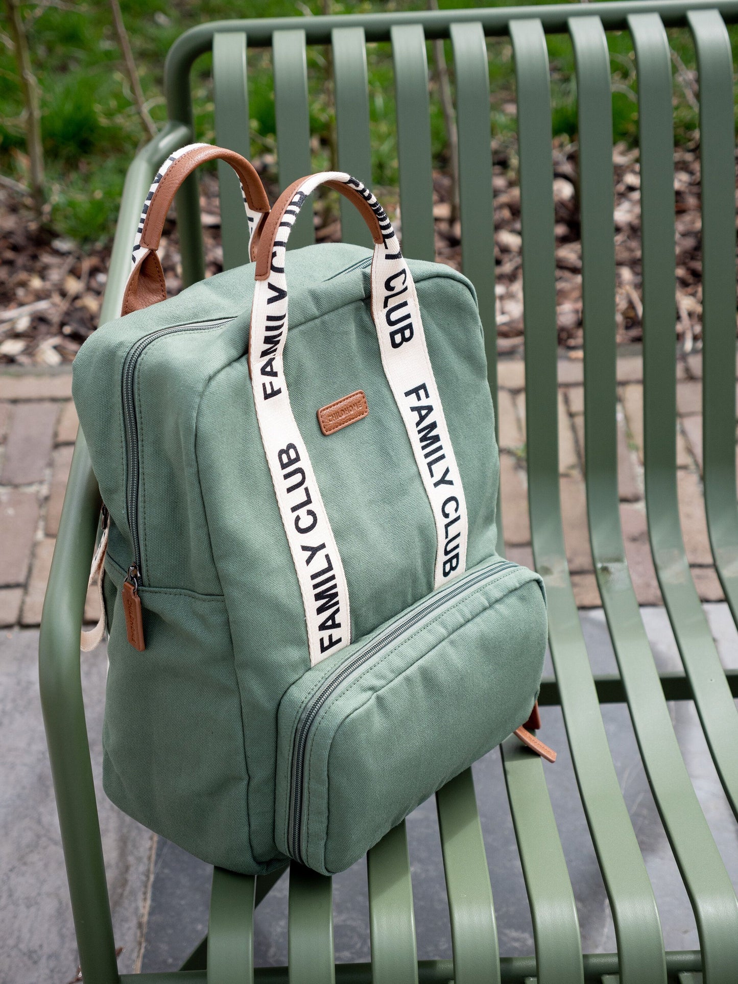CHILDHOME Family Club zaino Signature Canvas green - SAP