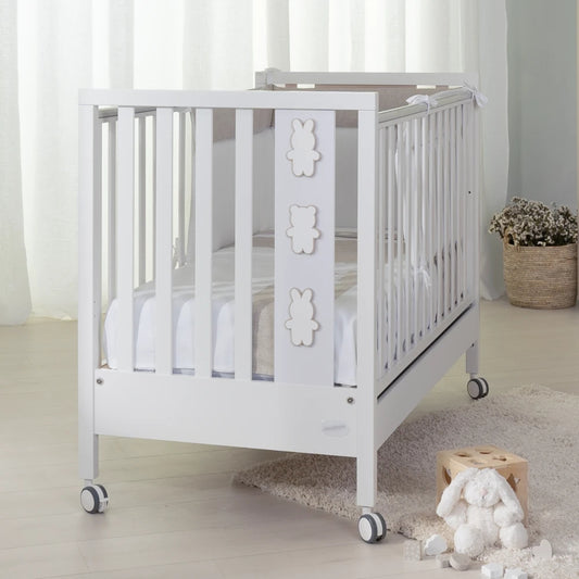 Coccolissimi Lettino QUADRO Tre Amici bianco