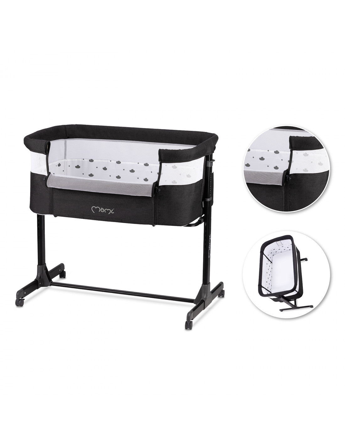 MoMi culla REVO 2in1 colore black