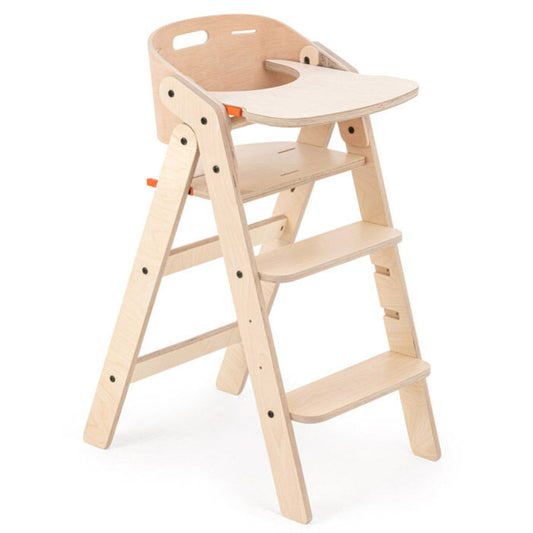 MamaToyz Seggiolone pappa MyChair pieghevole Montessori evolutivo - legno