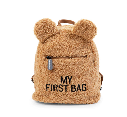 Childhome Zaino My First Bag Teddy Beige CWKIDBT