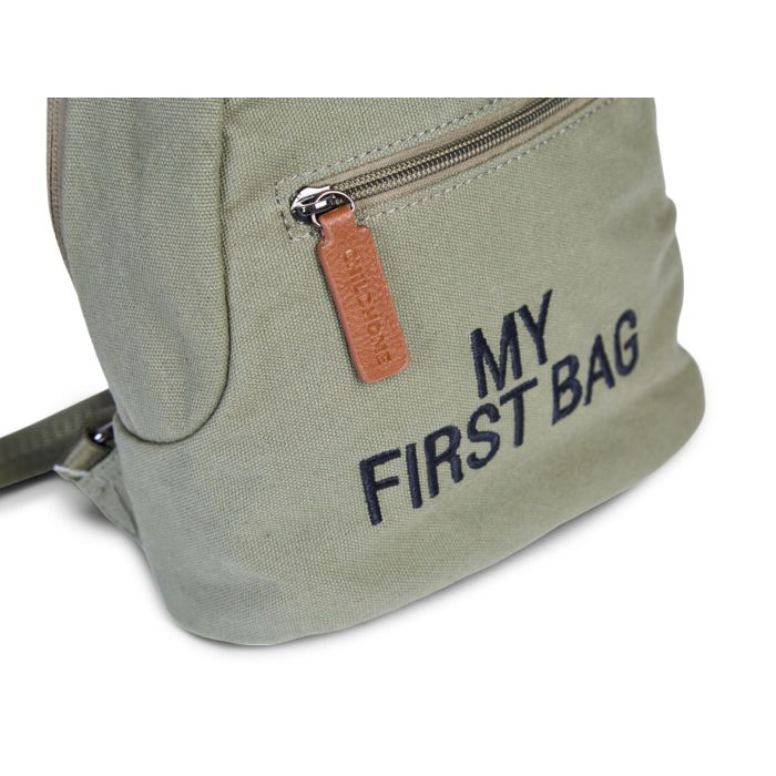 Childhome Zaino My First Bag Tela Kaki - 402135