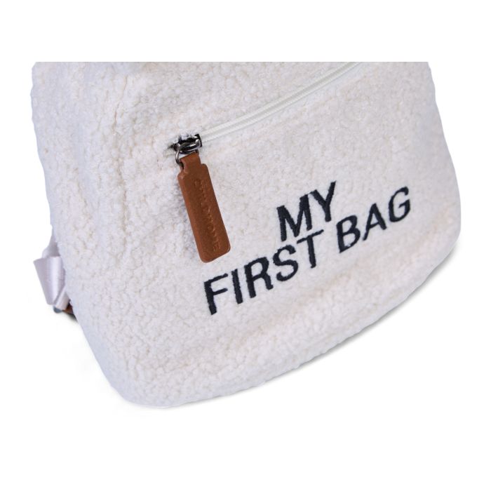 Childhome Zaino My First Bag Teddy bianco - 402141
