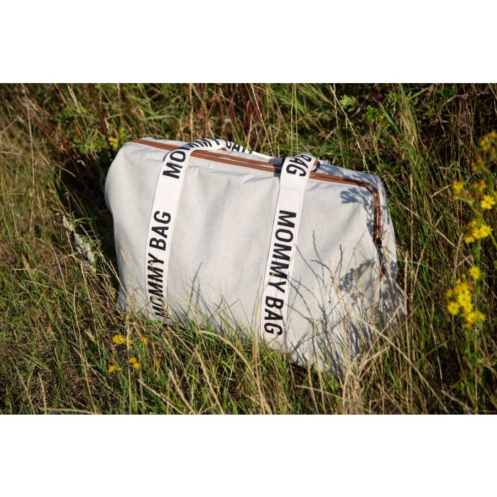 Childhome Mommy Bag - SIGNATURE TELA BIANCO - 402316