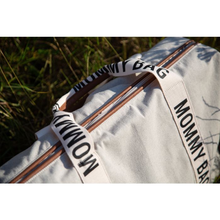 Childhome Mommy Bag - SIGNATURE TELA BIANCO - 402316