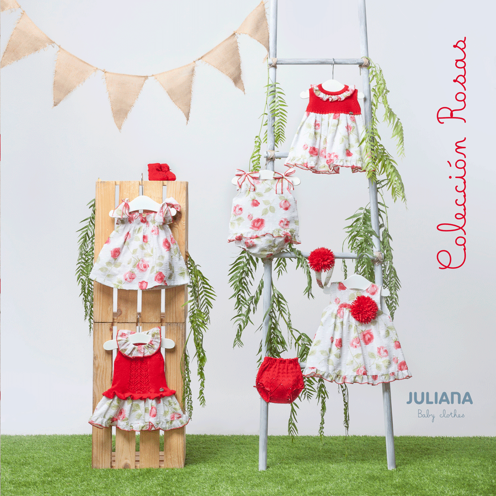 JULIANA Collezione Rosas - Completo 2pz - J5183