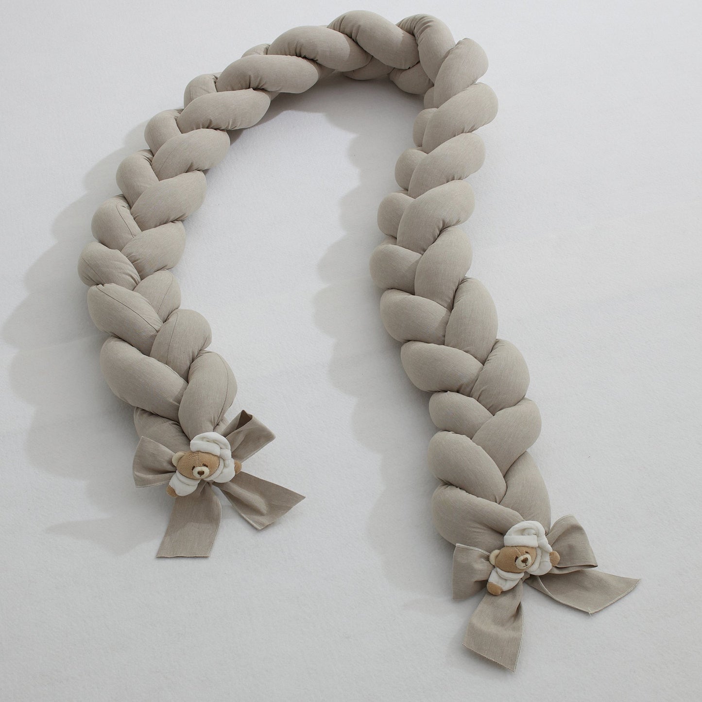 Nanan Riduttore intrecciato per lettino Tato tortora - 39608