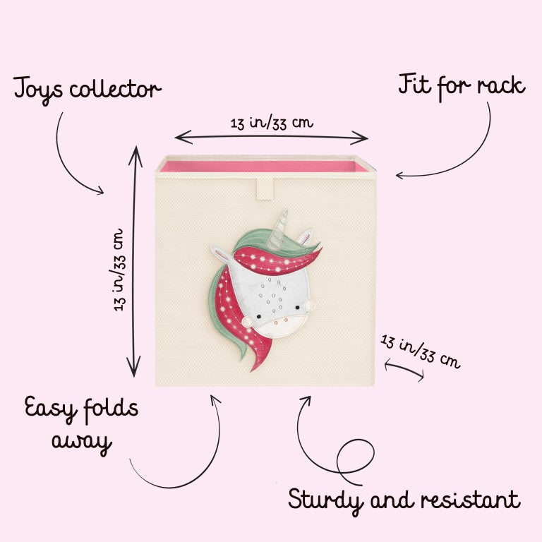 Sassi Scatola porta giochi - Unicorno Sparkly