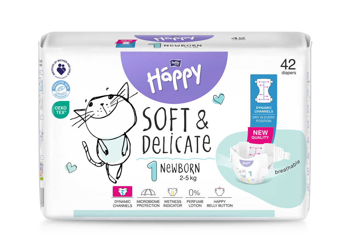 HAPPY - Pannolini tg.1 (42pz)