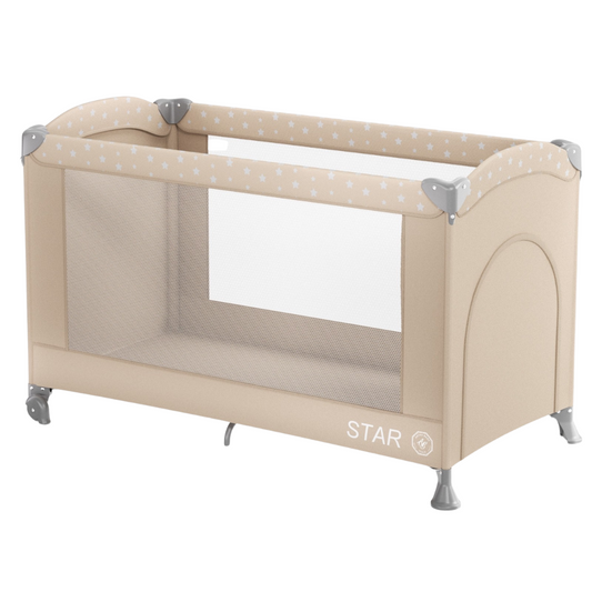ANTES BABY Lettino da Viaggio Star Beige