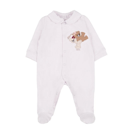 NANAN TUTINA APERTA DAVANTI CON ORSETTI BIANCO