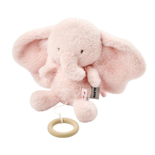 NATTOU Peluche Sonoro Musicale Elefante - FanFan con Musica - 25cm