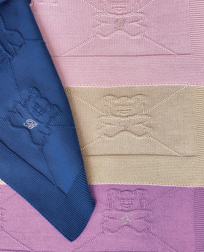 Blumarine COPERTINA Culla / Carrozzina ORSETTO 95x110 - colori assortiti