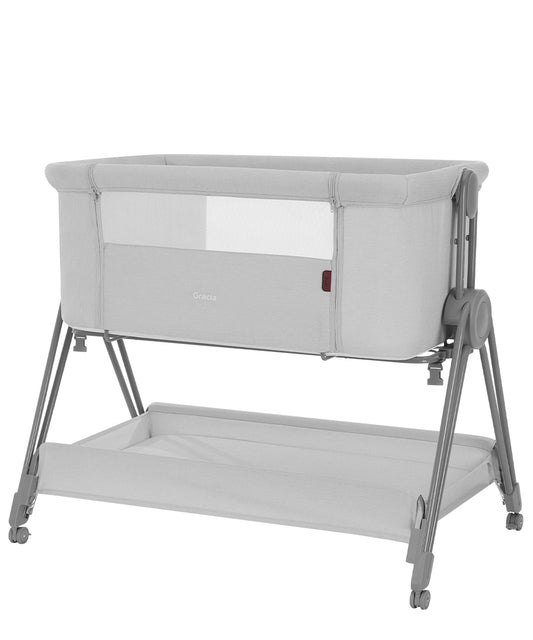 CARRELLO - Culla fiancoletto Gracia - cool grey