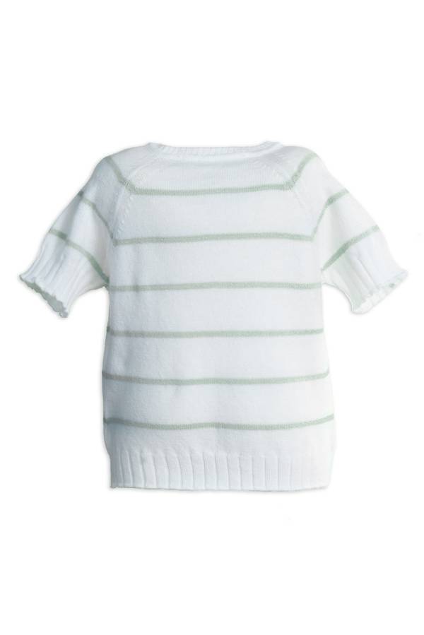 BAMBOOM Maglia a righe maniche corte - 1009 - OCEAN BLU 200