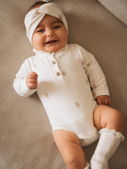 BAMBOOM Maglia Body a polo con colletto volant 1021 - Squirrel 344