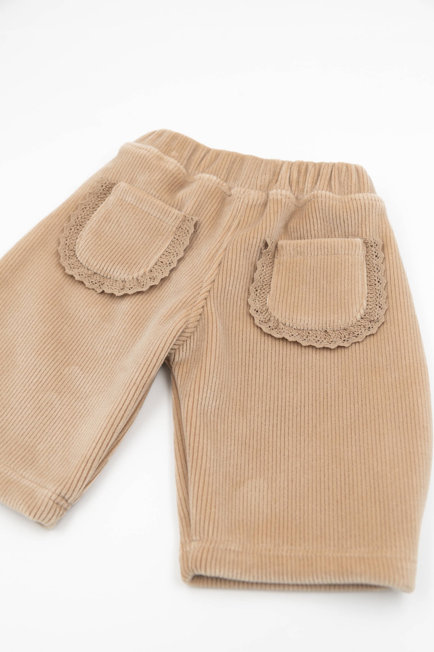 BAMBOOM Pantalone Pants curderoy ampio 1027 - Mocha sand 347