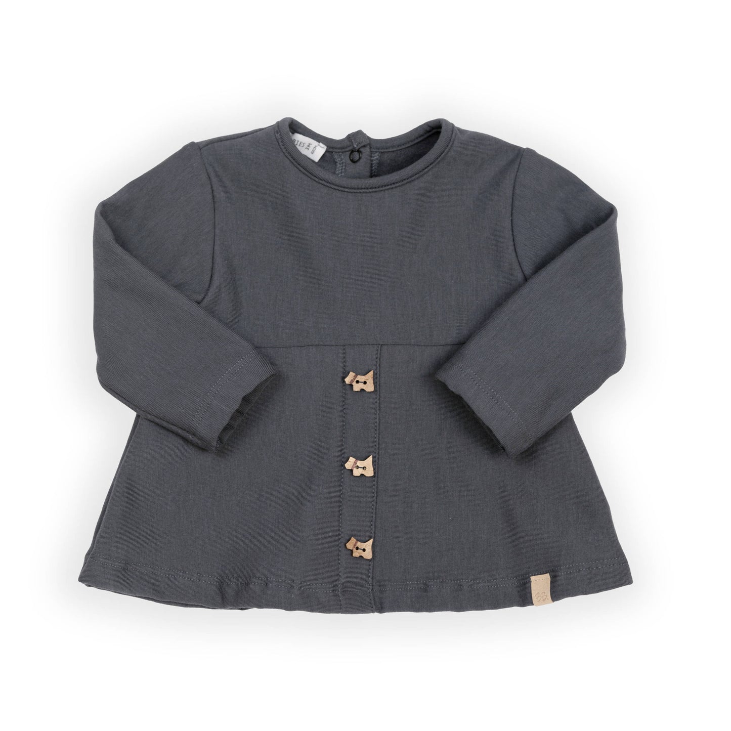 BAMBOOM Maglia con bottoncini frontali 1032 - Midnight blu 343