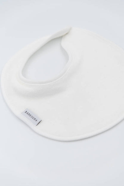 Bamboom Set Bavaglini 3 pezzi - Bibsset - Bianco 01