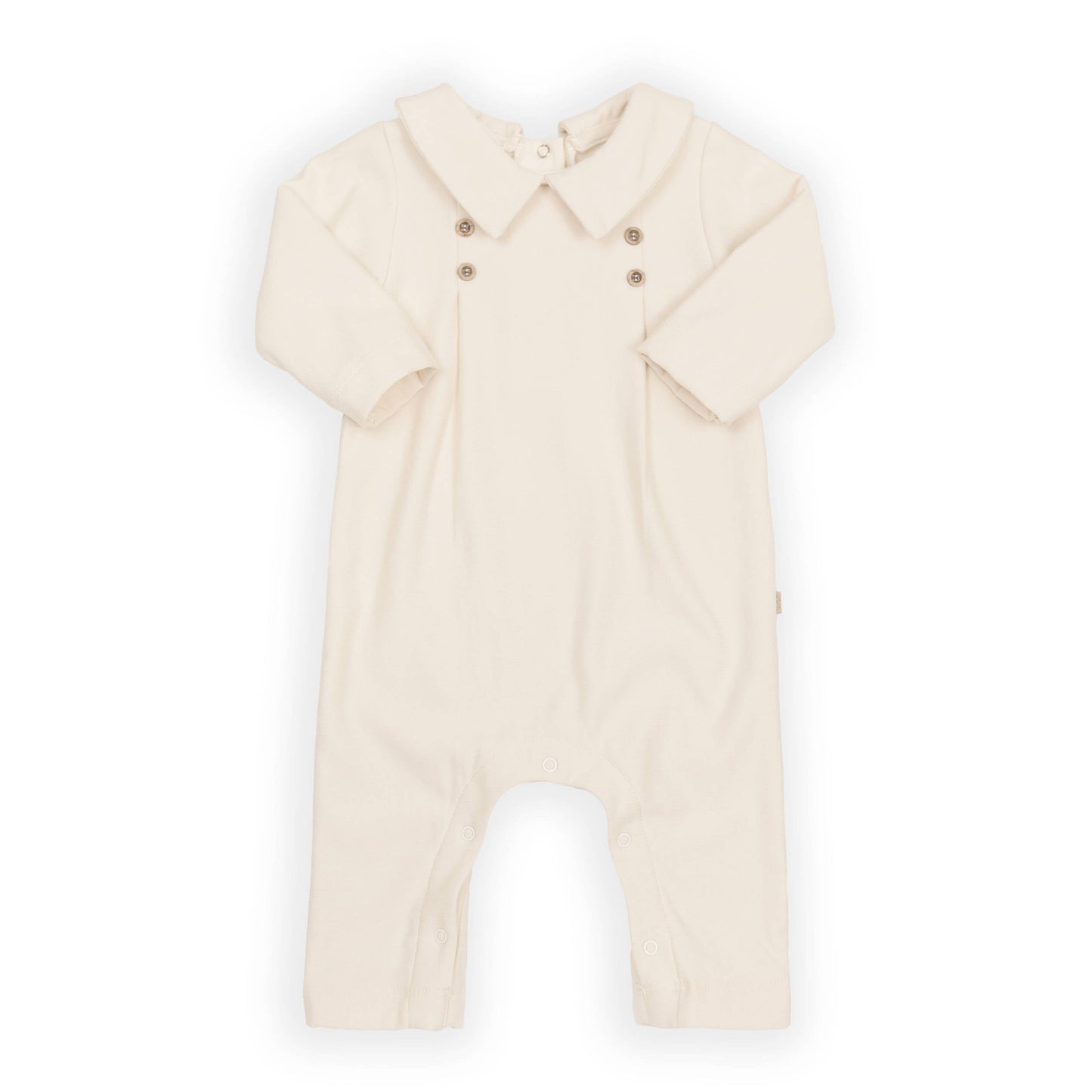 BAMBOOM Tutina Bimbo elegante con colletto 1044 - warm white 345 - AI