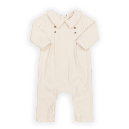 BAMBOOM Tutina Bimbo elegante con colletto 1044 - warm white 345 - AI