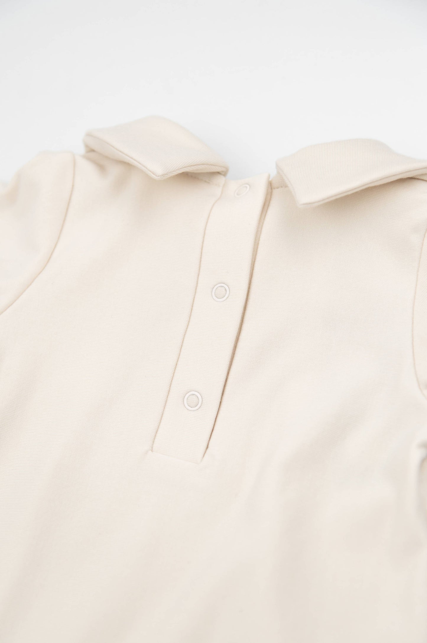 BAMBOOM Tutina Bimbo elegante con colletto 1044 - warm white 345 - AI