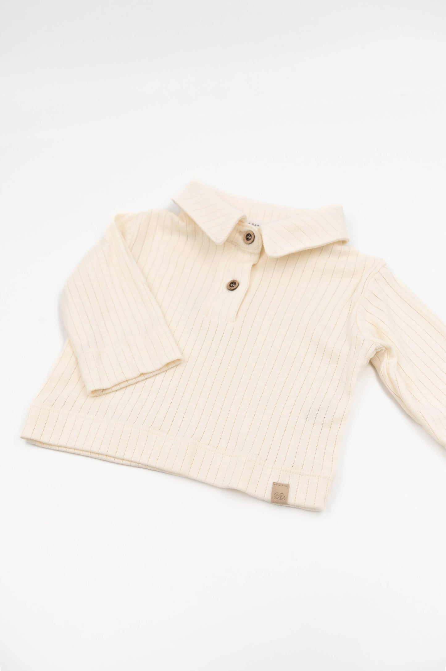 BAMBOOM Polo maniche lunghe 1046 - WARM WHITE 345