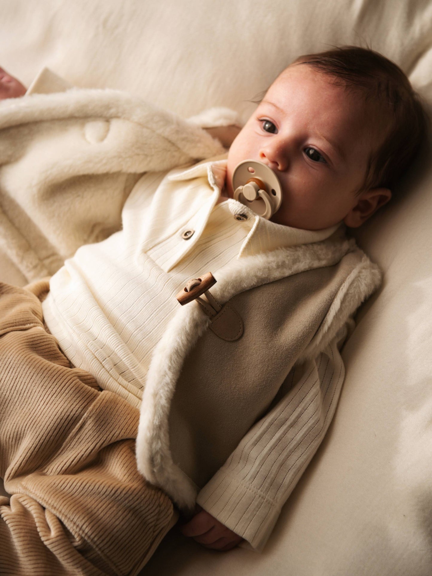 BAMBOOM Polo maniche lunghe 1046 - WARM WHITE 345