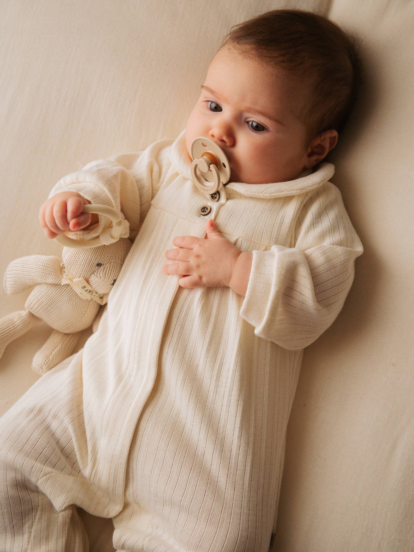 BAMBOOM Tutina palloncino con piedi 1047 - warm white 345 - AI