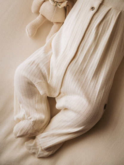 BAMBOOM Tutina palloncino con piedi 1047 - warm white 345 - AI